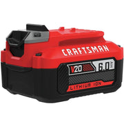 CRAFTSMAN CMCB206 V20 20-Volt Max 6-Amp Lithium Power Tool Battery