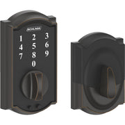Schlage Lock BE375VCAM716 Camelot Touch Electronic Deadbolt