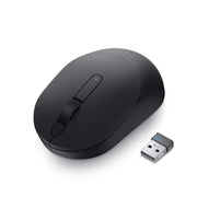 Dell Mobile Wireless Mouse MS3320W, Dual-Mode 2.4GHz and Bluetooth 5.0, 1600 DPI Optical Sensor, Black, 3 Programmable Buttons