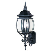 Maxim Lighting 1033BK 3 Light Outdoor Sconce