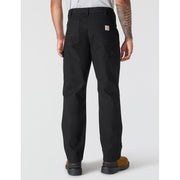 Carhartt Men's Rugged Flex Relaxed Straight Duck Double-Front Cargo Pants, Black, 38W x 30L, 103334-BLK