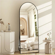BEAUTYPEAK MDF-2164-BK-1 Arched 64.1
