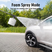 Paris Rhone SI-TH004-WM Electric Pressure Washer, 3200 Max PSI, 2.6 GPM Power Washer Machine with Hose Reel,4 Quick Connect Nozzles for Cars/Patios/Floor Cleaning
