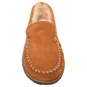 Minnetonka Sheepskin Terese Slippers for Ladies - Brown - 7M