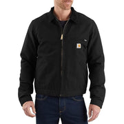 Carhartt 103828 Blanket-Lined Detroit Jacket for Men, 3XLT, Black