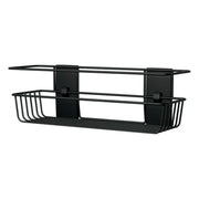 Command BATH31-MB-ESF Bath Shower Caddy Matte Black, 1 Caddy