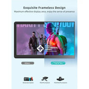 UPERFECT K01 Portable Monitor for Macbook 1080P FHD HDR IPS Computer Display Screen HDMI USB 17.3 inch