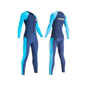 Cressi Xdg022125 Wahoo Neoprene-Spandex Wetsuit for Ladies - XL, Azure/Blue