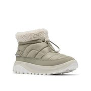 Columbia Snowtrot Shorty Women's Winter Snow Boots, 200g Insulation, Omni-Heat Lining, Omni-Shield Water Resistant, Grey Green Dark Stone, Size 7.5, 2075121