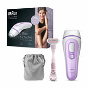 Braun 83384745 Silk Expert Pro 3 IPL Hair Removal Device for Women, Corded, White & Lilac