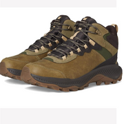 Merrell j038077 Speed Strike 2 Mid Leather Hiking Boots for Men - Drab - 12M