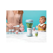 NutriBullet NBY10100 Baby Baby Food Blender 16 Piece Blue / White