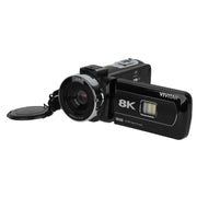 Vivitar DVR8K-BLK STK-4 8K Ultra HD Video Digital Camcorder, 48MP Photo, Black
