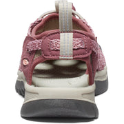 KEEN Whisper Women's Athletic Sandals, Rose Brown/Peach Parfait, Closed Toe, Lace-Lock Bungee, Size 6.5, 1028816