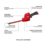 Milwaukee 2533-20 M12 FUEL 12V 8
