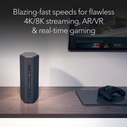 NETGEAR Nighthawk RS500 Tri-Band WiFi 7 Router, 12Gbps Wireless Speed, 2.5 Gig Internet Port, Covers Up to 3,000 sq. ft., Supports 120 Devices, Black