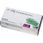 Medline Professional Series Aloetouch Disposable Nitrile Gloves, Powder-Free, Aloe Infused, Textured Grip, Green, X-Large, Pack of 1000, PRO31764