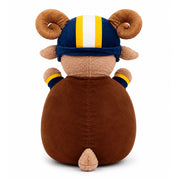 Ready to Hug Sport GOAT Football Plush, 24-Inch, Multicolor, Ultra Soft Polyester