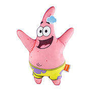 Spongebob SquarePants Patrick Kids Weighted Plush Bedding Cuddle & Decorative Pillow Buddy, Multicolor