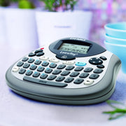 DYMO LetraTag 100T Handheld Label Maker with QWERTY Keyboard, Black on White Labels Included