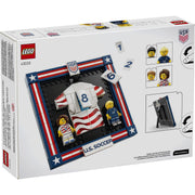 LEGO 43033 Editions 2026 U.S. Soccer National Team Jersey Building Set, 167 Pieces, Multicolor