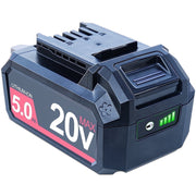 BOTKK 20V 5.0Ah Replacement Battery for SKIL PWR CORE Cordless Power Tools with 4-LED Fuel Gauge, Safety Protections, Durable ABS+PC Case, BY5196
