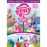 Shout! Factory My Little Pony Friendship Is Magic 3-Movie DVD Collection, Family Animation, Widescreen, English Subtitles