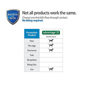 Bayer 4461782 Advantage II Topical Flea Treatment Dogs