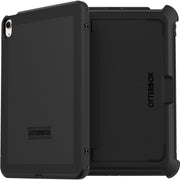 OtterBox Defender Series Tablet Case, Rugged Multi-Layer Protection with Built-In Screen Protector, Four-Position Stand, Apple Pencil Storage, Black, Compatible with iPad Air 11-inch M3 and M2, 77-95363