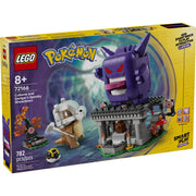 LEGO Pokmon SMART Play Cubone and Gengar Spooky Showdown Interactive Building Toy, 782 Pieces, Ages 8+, 6589496