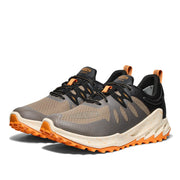 KEEN 1030740 Zionic Waterproof Hiking Shoes for Men, Brindle/Bright Marigold, 8M
