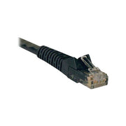Tripp Lite Cat6 Gigabit Snagless Molded Ethernet Cable, RJ45 Male to Male, Black, 30 ft, N201-030-BK