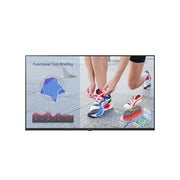 LG Electronics 43UL3J-M 43in UHD 4K Commercial Digital Signage Display, IPS Panel, 60Hz Refresh Rate, Built-in Wi-Fi and Speakers, HDMI and USB Ports