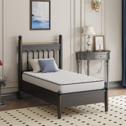 Avenco Pearl 6 Innerspring Mattress, Medium-Firm, Twin Size, White