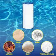 In The Swim Premium Pool Filter Cartridge 4-Pack, Compatible with Pentair Clean & Clear Plus 320 CCP320, Pleatco PCC80, Unicel C-7470, Filbur FC-1976, WP.TS1976-4P