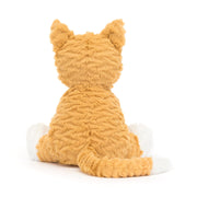 Jellycat Fuddlewuddle Ginger Cat Stuffed Animal, 9 inches, Cats and Kittens Plush Toy - Made of 100% Polyester
