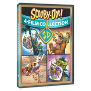 Warner Home Video Scooby-Doo 4-Film Collection DVD Family-Friendly Animated Mystery Comedy Set