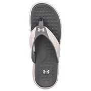 Under Armour Ignite 7 Thong Sandals for Men - Mod Gray/Pitch Gray/Mod Gray - 10M