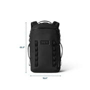 YETI Cayo 25L Backpack, Weather Resistant DryHide Shell, Adjustable Chest and Waist Straps, Breathable Mesh Back, Olive