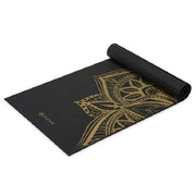 Gaiam Metallic Yoga Mat, Bronze Medallion, 6mm