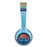 EKids Disney Lilo & Stitch Over-Ear Headphones for Kids, Bluetooth and Corded, Volume Limiting, Rechargeable Battery, Foldable Design, SH-B54.03EXV25R