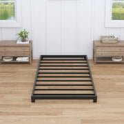Maenizi Low 4 inch Twin Bed Frames, Twin