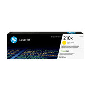 HP 210X Yellow High-Yield Toner Cartridge, Approximately 5,500 Pages, W2102X