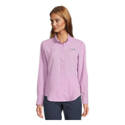 Columbia 127570 PFG Tamiami II Long-Sleeve Shirt for Ladies - Hydrangea - L
