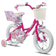 JOYSTAR Unicorn 16inch Girls Bike, Mint purple