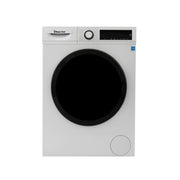 Magic Chef Front Load Washer, 2.2 Cu. Ft., 24 In, White, Digital Drive Motor, Twin Jet Washing Technology, 15 Wash Cycles MCSFLW24W1
