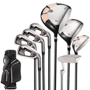 Naipo Complete Golf Club Set, 12-Piece, Right Handed, Unisex, With Stand Bag and Headcovers