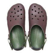 Crocs Classic Turbo Clog Men's Clogs, Adjustable Turbo Backstrap, Rubber Outsole, White, 211287-100