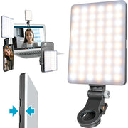 Bower WA-SNAPL Clip-on Snap Light for Streaming, Self, Black
