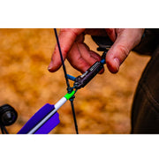 B3 Archery King Swivel Archery Release Aid with Adjustable Roller-Sear, Blackened Stainless Steel Jaw, Ergonomic Wrist Strap, Black, KGSCBK